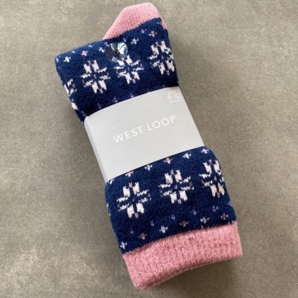 west loop Accessories West Loop Womens Butter Socks Size 4 2 Pair